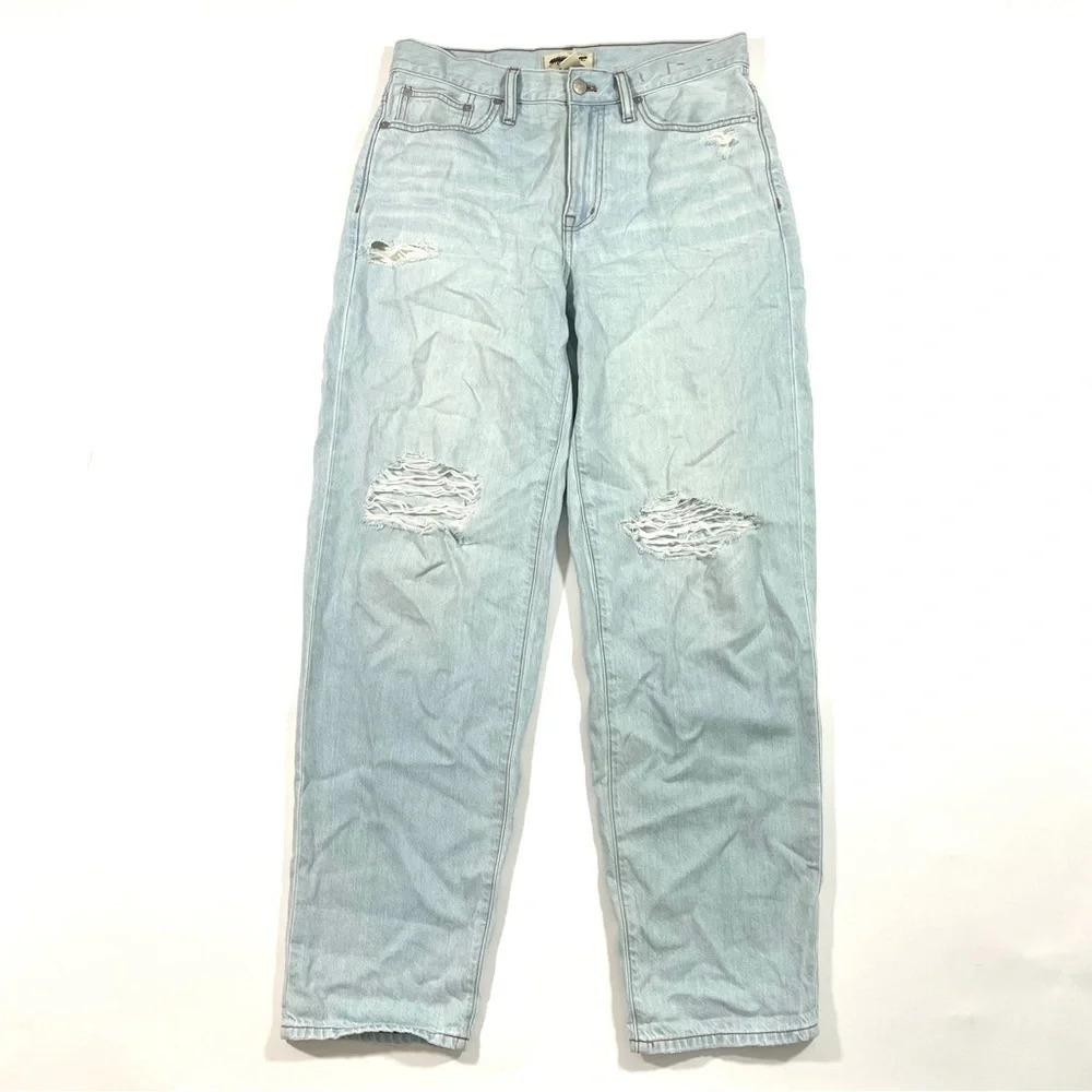 New Madewell Slouchy Boyjean Wrightlane Wash NJ212 - Picture 2 of 10